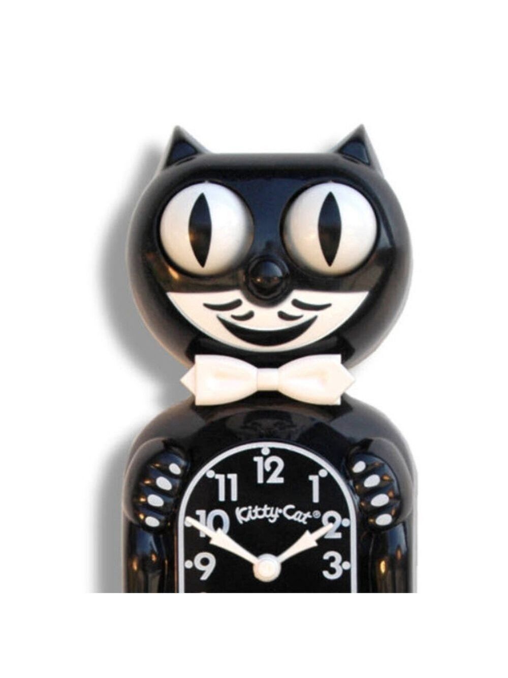 Classic Black Kitty-Cat Kit-Cat clock Kat Klock - Picture 2 of 5